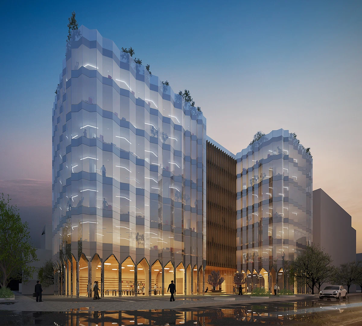 Origami Office Building