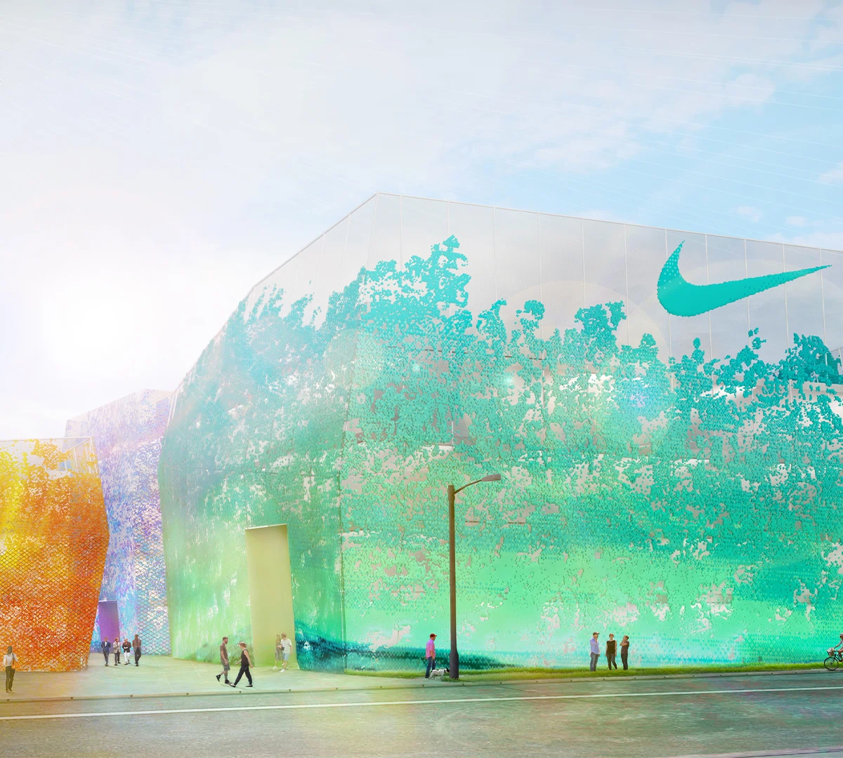 Sports Goods Factory Facade